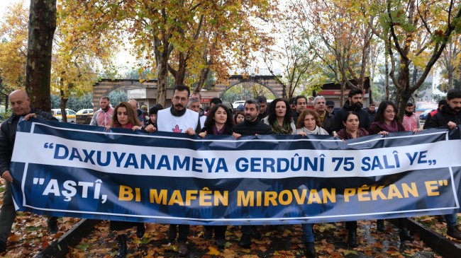 Diyarbakır’da STK’lar insan hakları haftası yürüyüşü gerçekleştirdi
