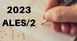 2023-ALES/2 başvuruları başladı
