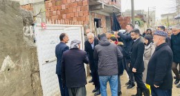 DEM Parti Heyeti Cizre’de selden etkilenen aileleri ziyaret etti