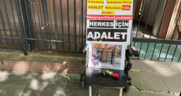 Emine Şenyaşar yargılandığı için eyleme katılamadı