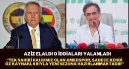 Amedspor’dan Aziz Yıldırım iddialarına yalanlama