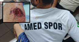 Amedspor forması giyen işçilere saldırı