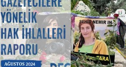 DFG Ağustas Ayı Raporu: 2 gazeteci hayatını kaybetti 401 habere erişim engeli getirildi