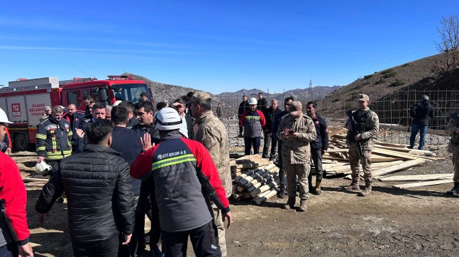 Elazığ’da maden ocağında göçük meydana geldi