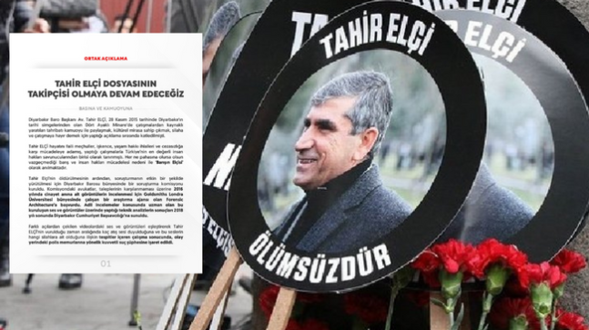 47 Baro’dan Tahir Elçi davası açıklaması: Takipçisi olacağız