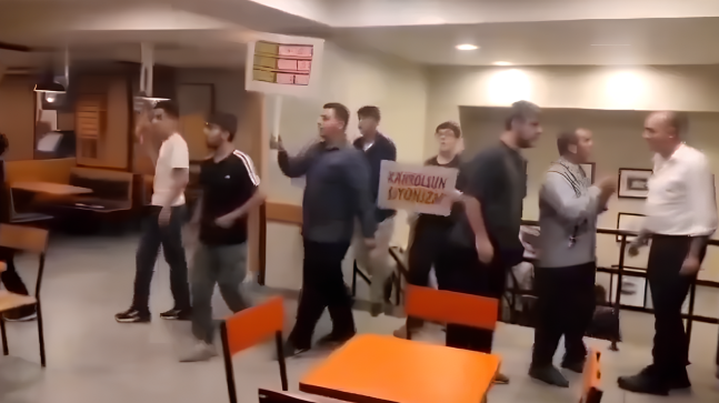 Diyarbakır’da işyerlerine tekbirli baskın