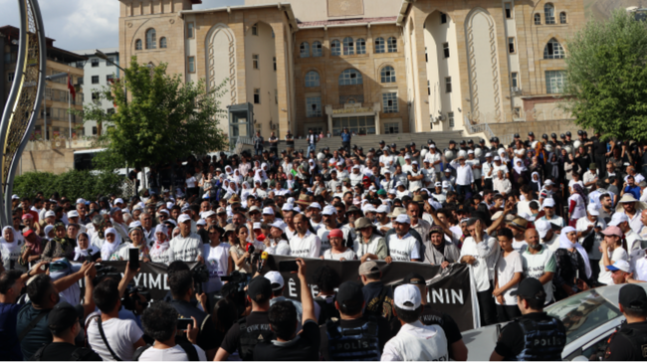 İradeye Saygı Yürüyüşü sona erdi