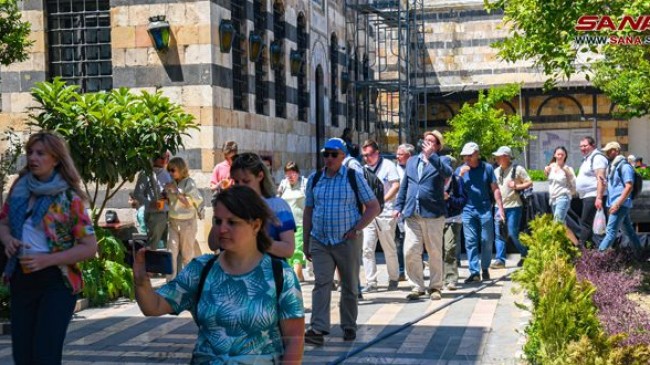 Suriye Turizm Bakanlığı: Suriye’ye gelen turistlerin sayısında yüzde 40 artış yaşandı