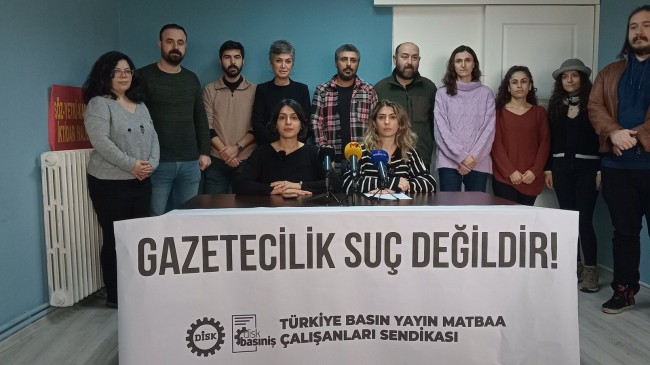 DİSK Basın-İş: 5 Gazeteci 3 gündür gözaltında