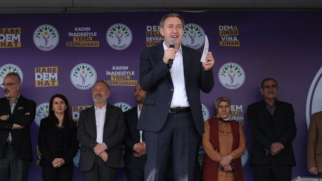 DEM Parti’den Ramanlı’nın ifadelerine yalanlama: Gerçeği yansıtmamaktadır. İftiradır