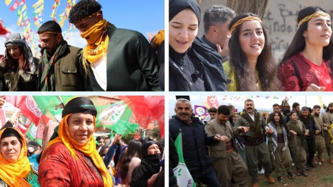 21 Kentte milyonlar Newroz’u kutladı: Kürt halkı çözüm istiyor