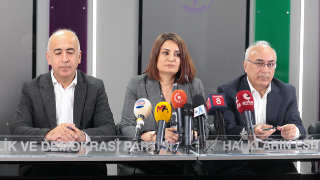 DEM Parti’den Kobani Davası Açıklaması: Arkadaşlarımız yarın tahliye edilmeli