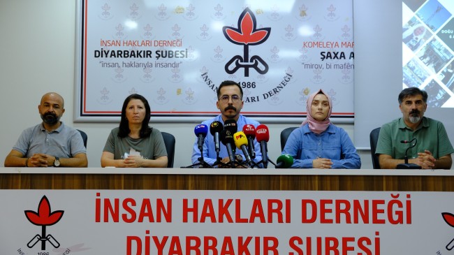 İHD Hak İhlali Raporu: Son 6 ayda bölgede en az 3 bin 895 hak ihlali tespit edildi
