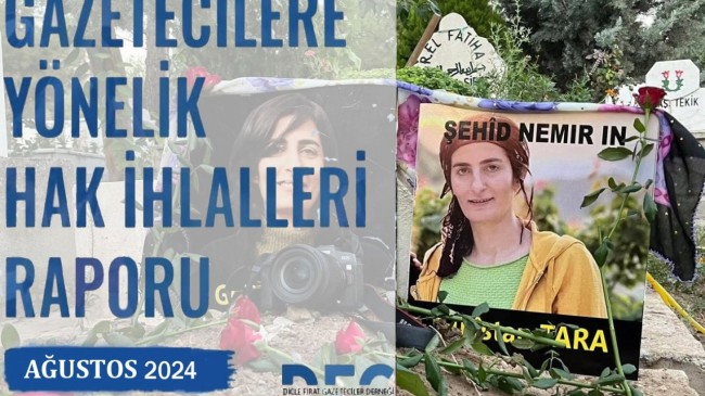 DFG Ağustas Ayı Raporu: 2 gazeteci hayatını kaybetti 401 habere erişim engeli getirildi