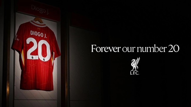Liverpool’dan Jota’ya veda: 20 numara sonsuza dek Jota’nın