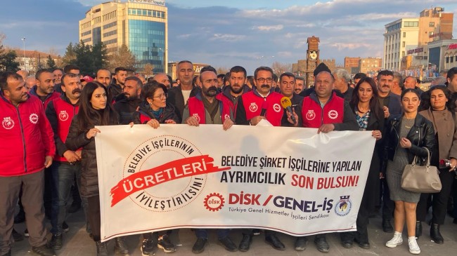 DBB İşçileri: belediye ek protokol talebimize kayıtsız kaldı