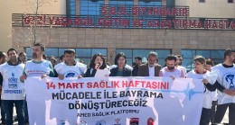 Amed Sağlık Platformu: 14 Mart Sağlık Haftasını Mücadele ile Bayrama Dönüştüreceğiz